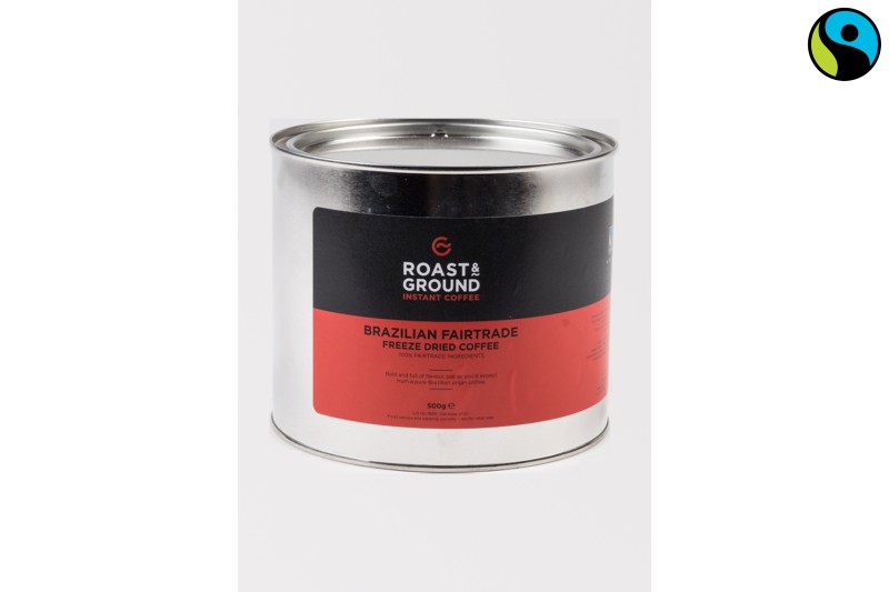 Brazil Fairtrade Instant Coffee Tin 1x500g